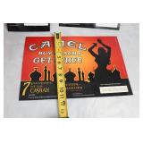 Set of Vintage Camel and Marlboro Advertising Displays