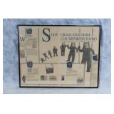 Framed Star Tribune "Scoop Graduates" Vintage Newspaper Display