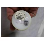 Collection of Easter Decor: Fenton Votive Holders, Glass Eggs, Plush Rabbit, Ceramic Bunny