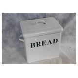 Large Metal Bread Box with Lid