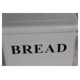 Large Metal Bread Box with Lid