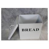 Large Metal Bread Box with Lid