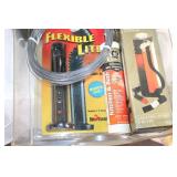 6-Drawer Plastic Storage Cabinet with Mixed Contents