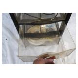 Black Plastic Storage Drawers with Assorted Hardware and Tools