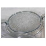 Vintage Fire-King Oven Glass Casserole Dish with Lid