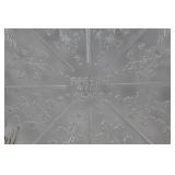 Vintage Fire-King Oven Glass Casserole Dish with Lid