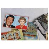 Collection of Vintage Postcards Featuring Various Themes