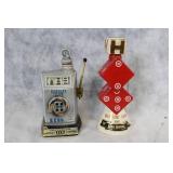 Harolds Club Reno Collectible Decanters with Dice Motif