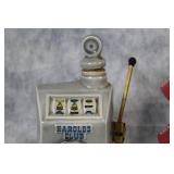 Harolds Club Reno Collectible Decanters with Dice Motif