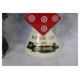 Harolds Club Reno Collectible Decanters with Dice Motif