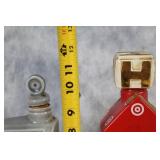 Harolds Club Reno Collectible Decanters with Dice Motif