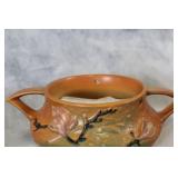 Set of 4 Roseville Pottery Vases and Bowl Collection