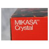 Set of 3 Mikasa Crystal Holiday Bells Serveware