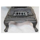 Set of 3 Miniature Cast Iron Stoves with Accessories