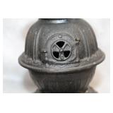 Set of 3 Miniature Cast Iron Stoves with Accessories