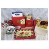 Lenox Winter Greetings Everyday Collection: Mugs, Coasters, and Sleigh Decor Set