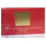 Lenox Winter Greetings Everyday Collection: Mugs, Coasters, and Sleigh Decor Set