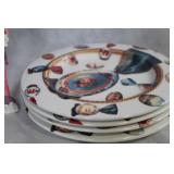 Easter Decor Collection with Porcelain Figurines and Plates