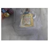 Assorted Easter Decorations Including Snowbunnies, Painted Eggs, and Plush Figures