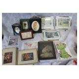 Collection of 14 Vintage Framed and Unframed Art Prints