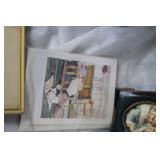 Collection of 14 Vintage Framed and Unframed Art Prints