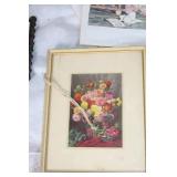 Collection of 14 Vintage Framed and Unframed Art Prints