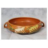 Collection of 10 Roseville Pottery Items with Floral Designs