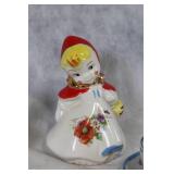 Vintage Perfume Bottles and Decorative Figurines Set