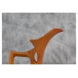 Vintage Ceramic Pitcher with Floral Embossing