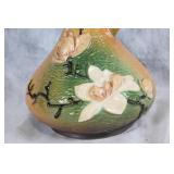 Vintage Ceramic Pitcher with Floral Embossing