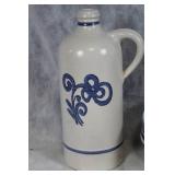 Set of Vintage Pfaltzgraff Yorktowne Blue Floral Dinnerware