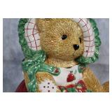Cherished Teddies 1995 Priscilla Hillman Ceramic Cookie Jar