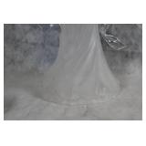 Crystal Angel Figurine with Frosted Finish