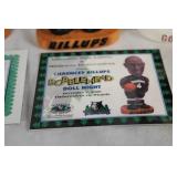 Collection of 6 Assorted Bobbleheads including Derek Jeter and Timberwolves Players