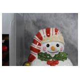 Noritake Mr. Snowman Cookie Jar with Box