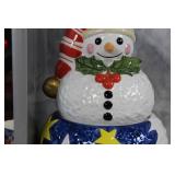 Noritake Mr. Snowman Cookie Jar with Box