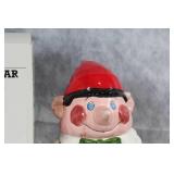 Pinocchio Ceramic Cookie Jar with Original Box