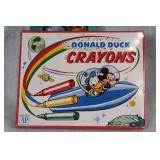 Collection of Vintage Figurines, Lighters, and Crayons