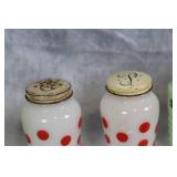 Vintage Glassware and Porcelain Collection with Pitcher