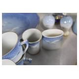 Royal Copenhagen Blue Fluted Seagull Dinnerware Set