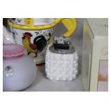 Assorted Vintage Ceramic and Glass Decor Collection