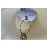 Pair of Porcelain Figurine Table Lamps with Boy and Girl Design