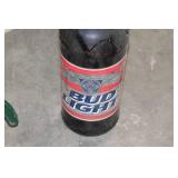 Bud Light Beer Bottle-Shaped Coin Bank