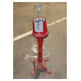 Antique Cast Iron Street Post Coin Operated Gum Ball Machine