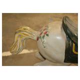 Vintage Carousel Horse Decorative Stand