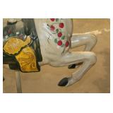 Vintage Carousel Horse Decorative Stand
