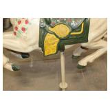 Vintage Carousel Horse Decorative Stand