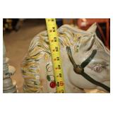 Vintage Carousel Horse Decorative Stand