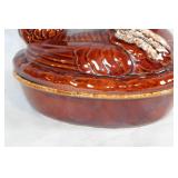 HP Co USA Vintage Ceramic Hen Covered Dish