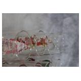Set of 15 Coca-Cola Christmas Glasses with Santa and Holiday Designs